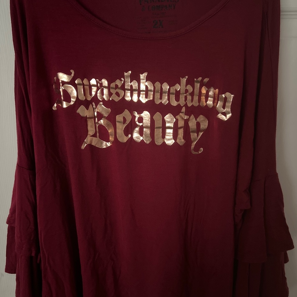 Women’s Long Sleeve Pirate Shirt